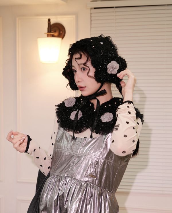 冬季花花耳罩系列-3色（現貨） 