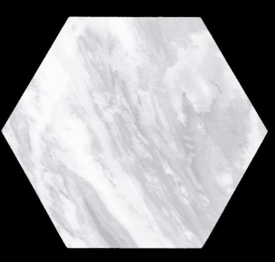 映像 六角磚 品名：映像 六角磚 (霧面)

四款：NO.1白、NO.2黑、花磚A、花磚B

模面 :﻿ NO.1白(30個模面)、NO.2黑(30個模面)、花磚A(15個模面)、花磚B(5個模面)

規格：17.5*20*0.85CM       88片/坪    

產地：西班牙