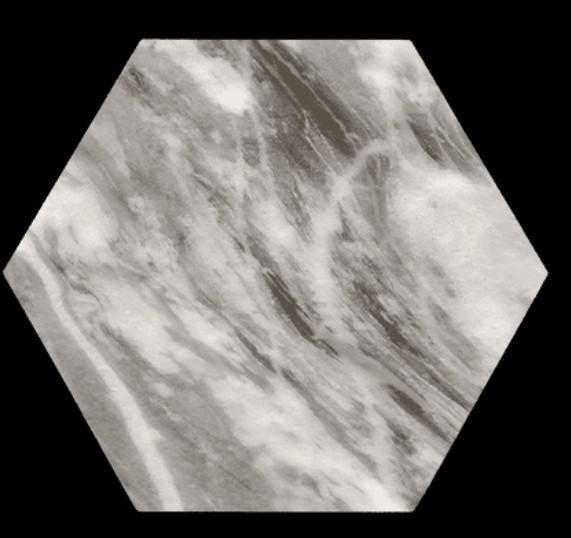 映像 六角磚 品名：映像 六角磚 (霧面)

四款：NO.1白、NO.2黑、花磚A、花磚B

模面 :﻿ NO.1白(30個模面)、NO.2黑(30個模面)、花磚A(15個模面)、花磚B(5個模面)

規格：17.5*20*0.85CM       88片/坪    

產地：西班牙