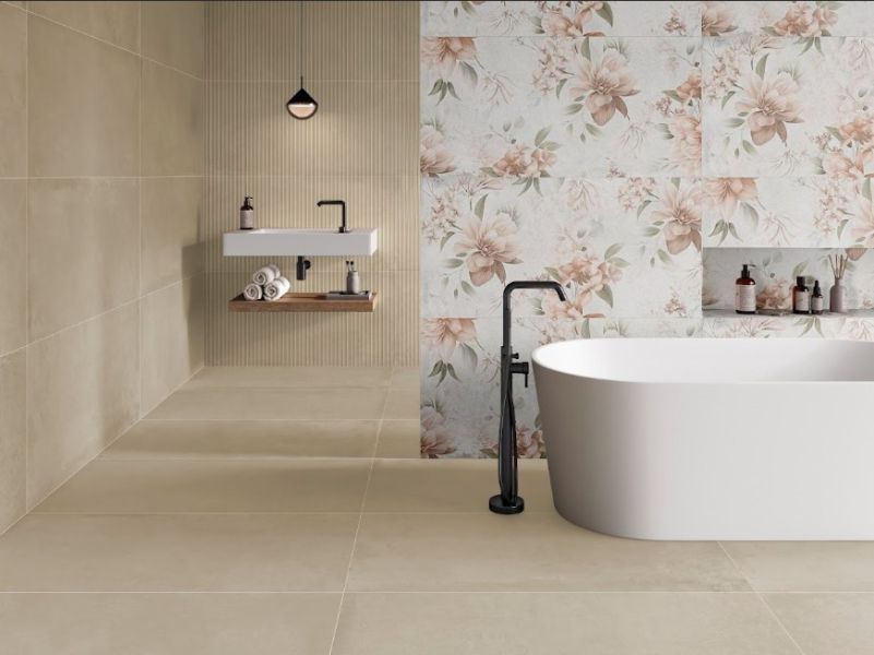 雋永 品名：雋永系列

顏色：奶茶米、水泥灰、珍珠白、蘋果綠、波浪米、波浪灰、波浪白、波浪綠、紅花瓣

規格：60*120*0.9  霧面    4.5片/坪      2片/箱

產地：西班牙

模面 : 10種 / 2種(紅花瓣)