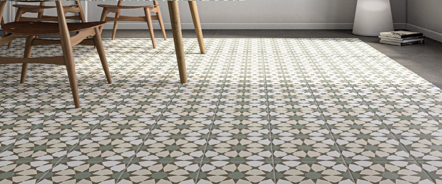 夏爾 花磚 品名： 夏爾系列 花磚  霧面
顏色：復古 01、萬花筒 02、星光 03、老花 04
規格：20*20*0.86    81片/坪      26片/箱
產地：西班牙
模面 : 1種
地壁磚