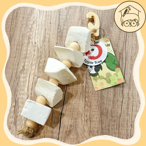 台灣手作蘋果樹系列｜海洋的滋味墨魚骨串【鸚鵡小木屋】 