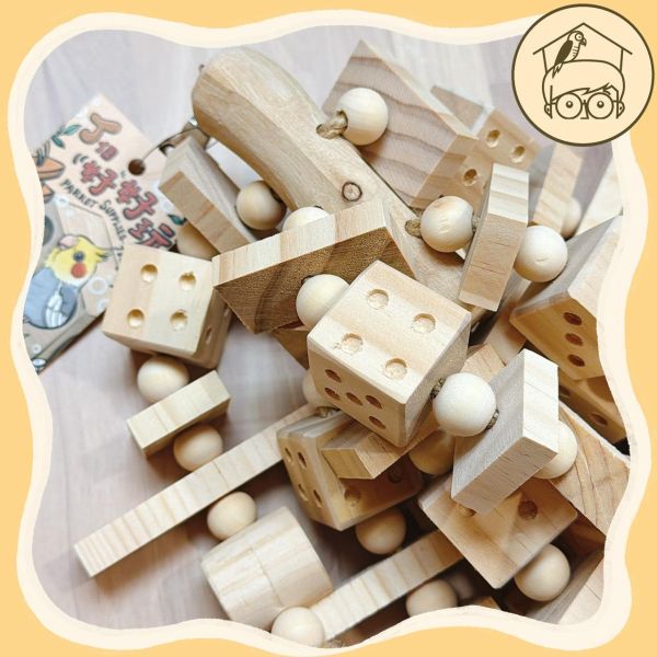 台灣手作｜蘋果樹系列｜串串大豐收【鸚鵡小木屋】 