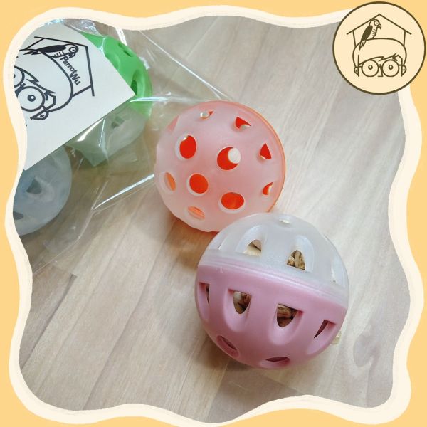 台製｜邊玩邊吃益智覓食球球【鸚鵡小木屋】 