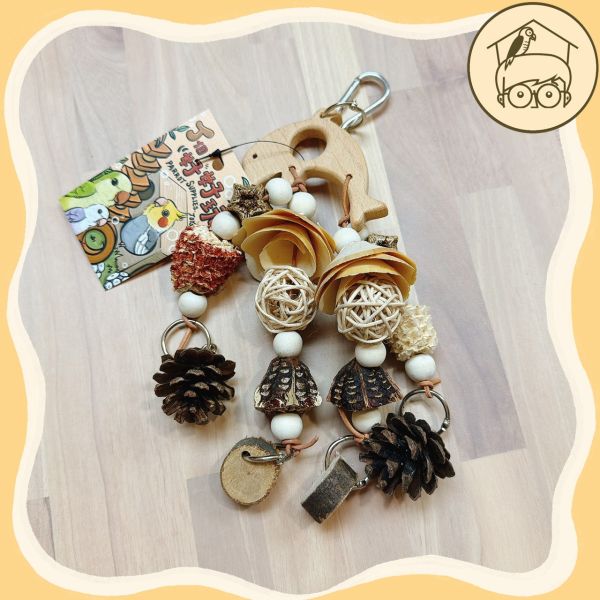 海洋之歌～天然繽紛果實啃咬串！【鸚鵡小木屋】 