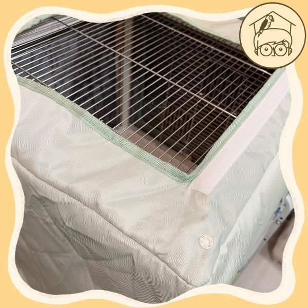 家用籠布套｜春夏輕薄款&冬季保暖款｜鸚鵡小木屋 