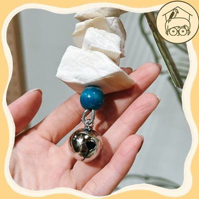 健康的海洋滋味！墨魚骨補鈣啃咬玩具串【鸚鵡小木屋】 