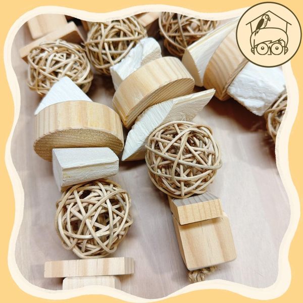 補鈣啃咬必備墨魚骨串串【鸚鵡小木屋】 