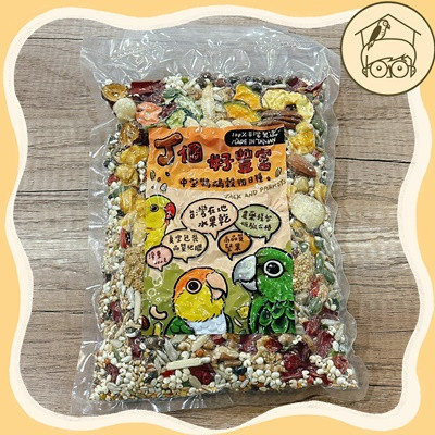 Ｊ個好豐富｜中型鸚鵡鮮果穀物 鳥萃果
