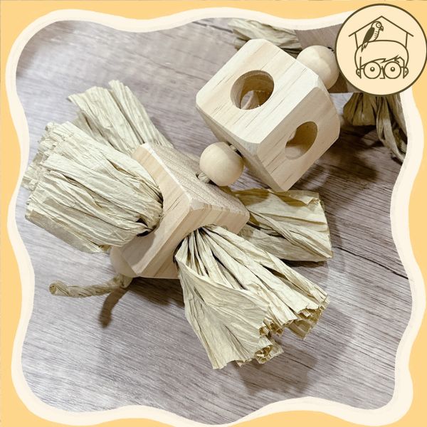 台灣手作蘋果樹系列｜洗刷刷大黑輪【鸚鵡小木屋】 
