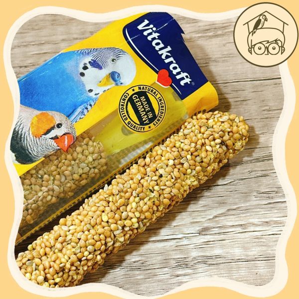 德國Vitakraft鸚鵡最愛點心零食棒2入/60g【鸚鵡小木屋】 