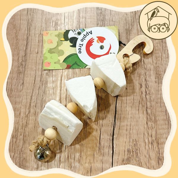 台灣手作蘋果樹系列｜海洋的滋味墨魚骨串【鸚鵡小木屋】 