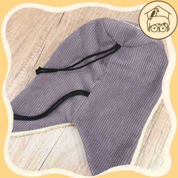 台灣手作｜高品質｜燈芯絨溫馨角落毯毯【鸚鵡小木屋】 