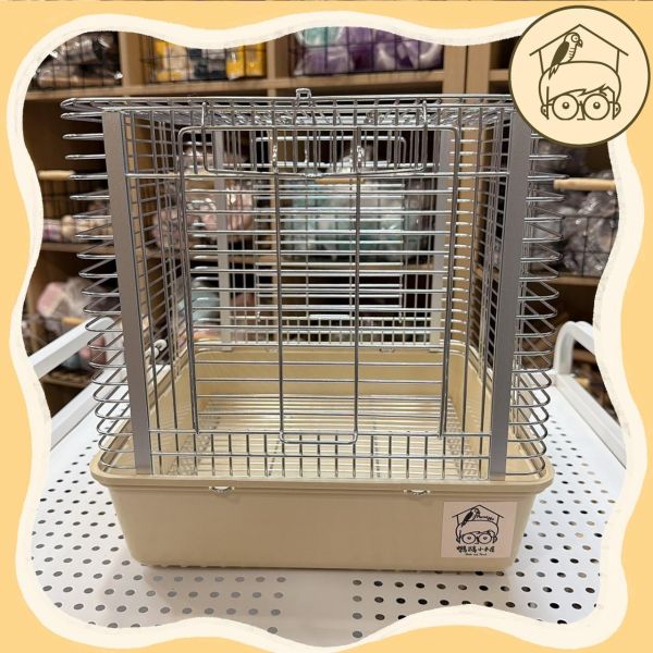 莫蘭迪四色防摔籠【鸚鵡小木屋】 