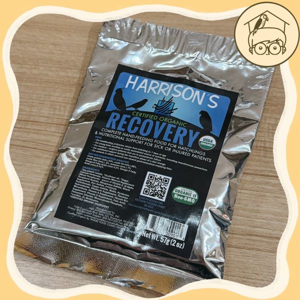 美國哈里森有機恢復配方｜高蛋白鳥類加護粉【鸚鵡小木屋】 