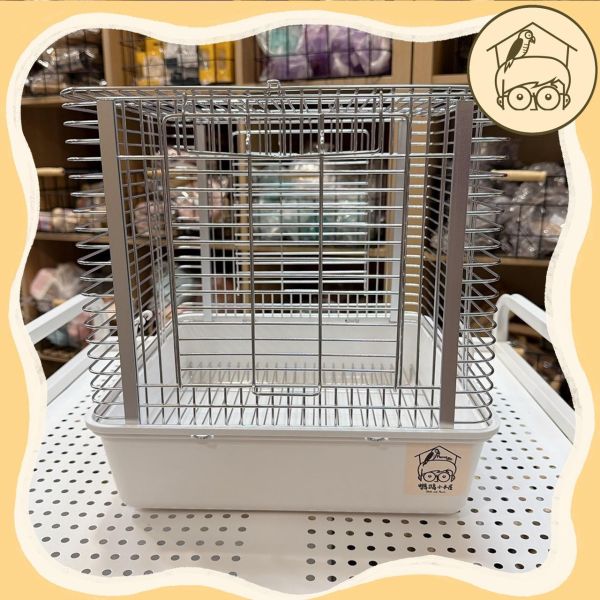 莫蘭迪四色防摔籠【鸚鵡小木屋】 