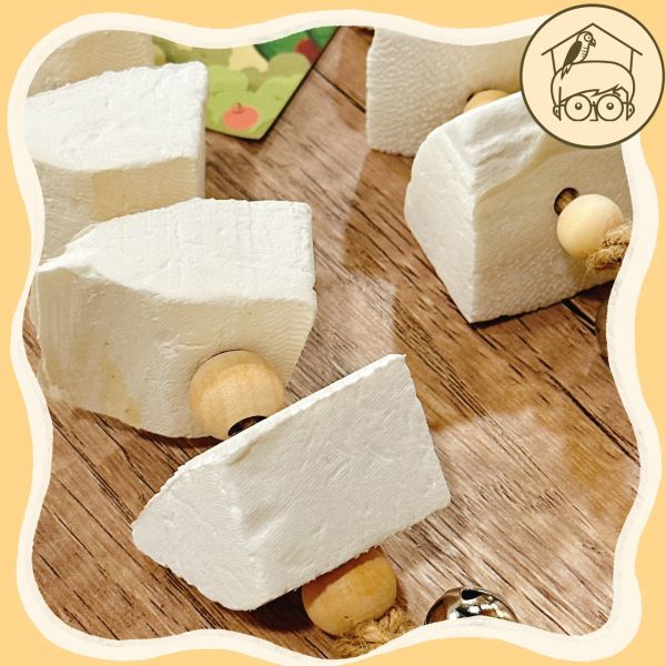 台灣手作蘋果樹系列｜海洋的滋味墨魚骨串【鸚鵡小木屋】 