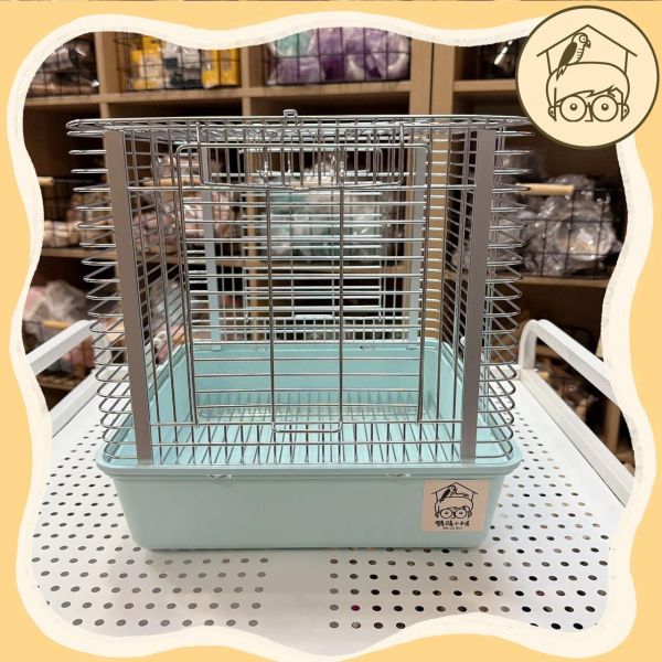 莫蘭迪四色防摔籠【鸚鵡小木屋】 
