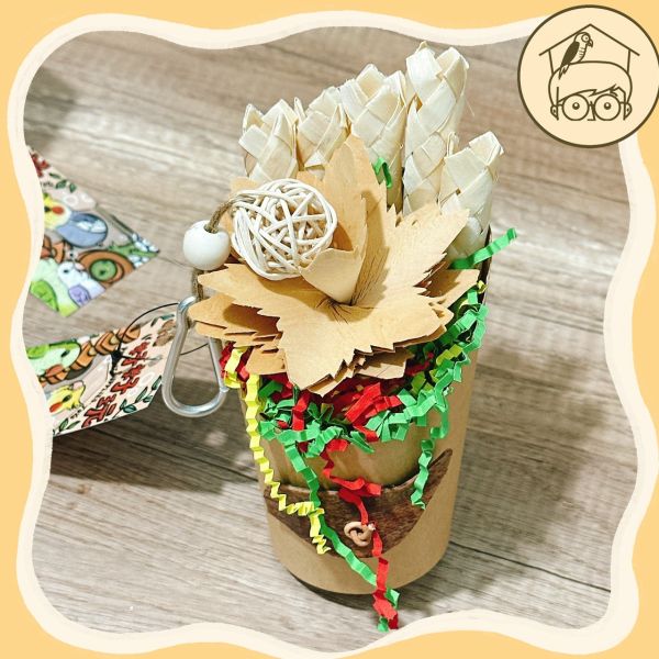 愛的小屋+一份薯條剛剛好【鸚鵡小木屋】 
