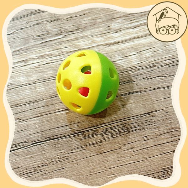 小鈴鐺的幸福！四入台製鈴鐺球｜鸚鵡小木屋 