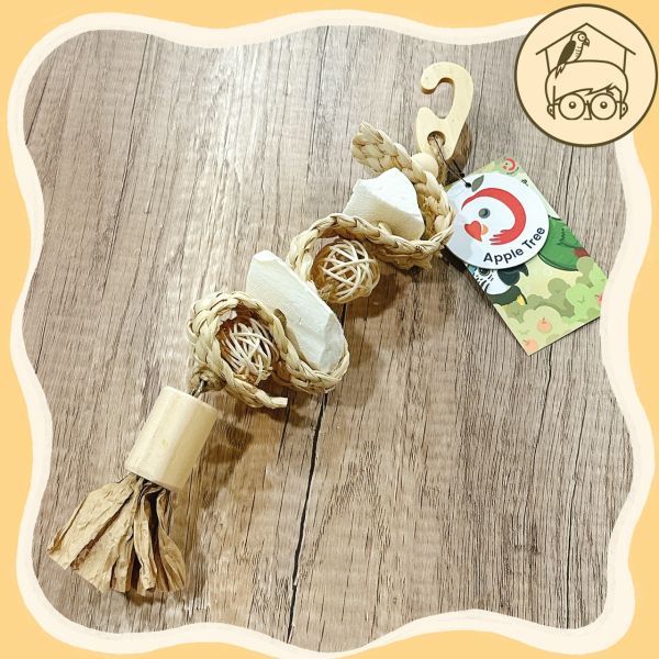 台灣手作蘋果樹系列｜海陸串燒海洋味【鸚鵡小木屋】 