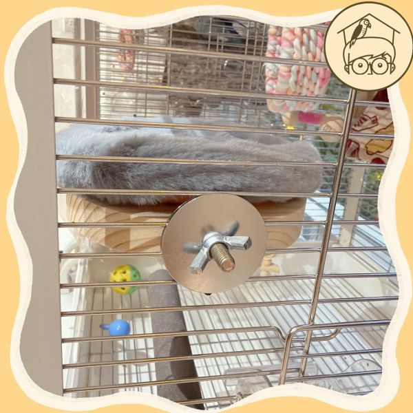 軟呼呼暖腳腳夾心餅乾小跳台【鸚鵡小木屋】 