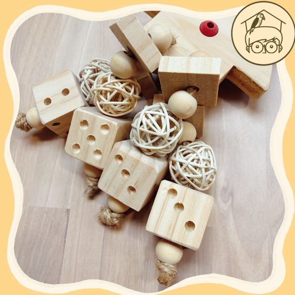 台灣手作蘋果樹系列｜豐富有趣的聖誕樹【鸚鵡小木屋】 