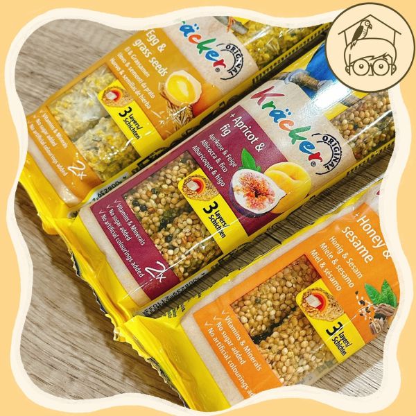 德國Vitakraft鸚鵡最愛點心零食棒2入/60g【鸚鵡小木屋】 