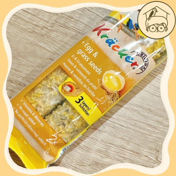 德國Vitakraft鸚鵡最愛點心零食棒2入/60g【鸚鵡小木屋】 