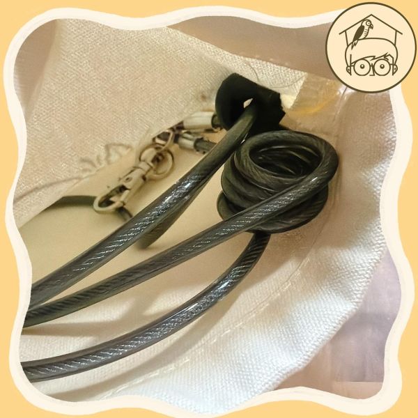 J個好繩｜激推～自用款三節式防咬鋼索外出繩【鸚鵡小木屋】 