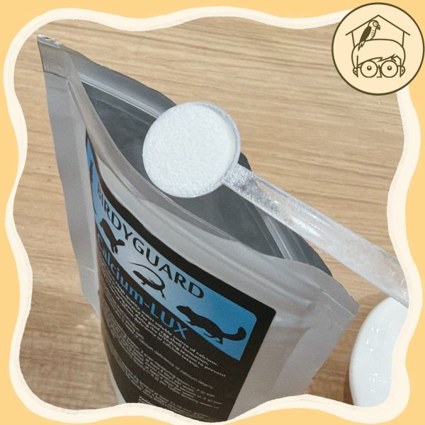 鳥類專用鈣粉｜台灣製造【鸚鵡小木屋】BIRDYGUARD　Calcium-LUX 