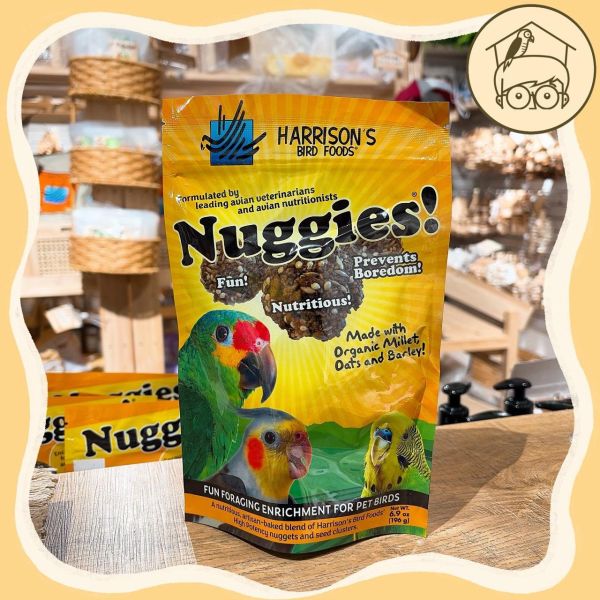 哈里森Nuggies! 天然零食球【鸚鵡小木屋】 