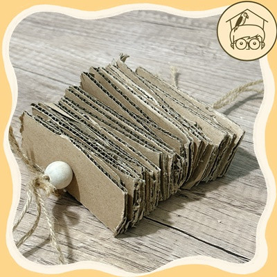 抵擋不了紙板的誘惑啃咬串【鸚鵡小木屋】 