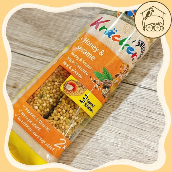 德國Vitakraft鸚鵡最愛點心零食棒2入/60g【鸚鵡小木屋】 