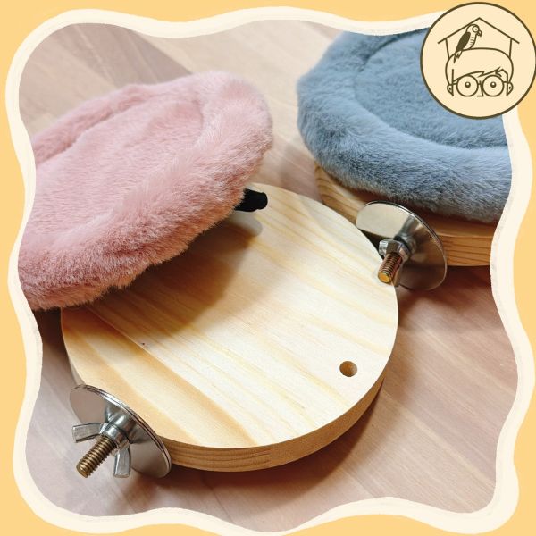 軟呼呼暖腳腳夾心餅乾小跳台【鸚鵡小木屋】 