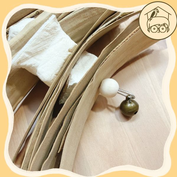 棕梠葉墨魚骨補鈣啃咬串【鸚鵡小木屋】 