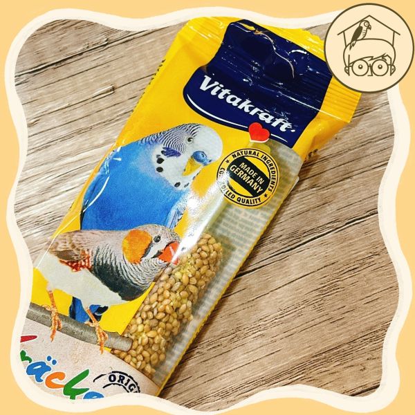 德國Vitakraft鸚鵡最愛點心零食棒2入/60g【鸚鵡小木屋】 