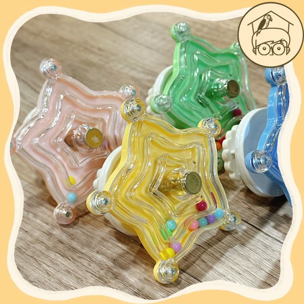 星星鈴鈴鈴有趣轉轉樂【鸚鵡小木屋】 
