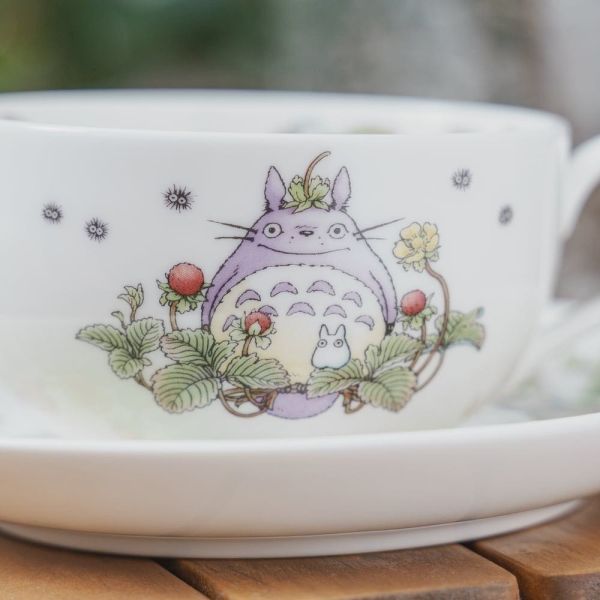宮崎駿 日本製』Noritake 龍貓 骨瓷奶茶/咖啡杯盤組-3J 