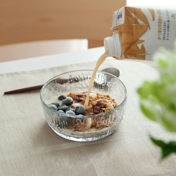 嚕嚕米 -小不點 透明玻璃碗 