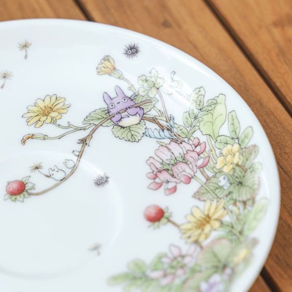 宮崎駿 日本製』Noritake 龍貓 骨瓷奶茶/咖啡杯盤組-3J 