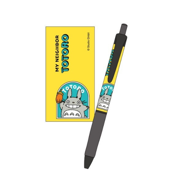 『日本製』宮崎駿 龍貓 三菱0.5mm油性黑色原子筆 台南好玩.日本商品.日本正版.日本代購.日本雜貨.龍貓娃娃.宮崎駿周邊商品.魔女宅急便.神隱少女.無臉男.霍爾移動城堡.波妞.史努比.角落生物.拼圖.Peko牛奶妹.迪士尼.