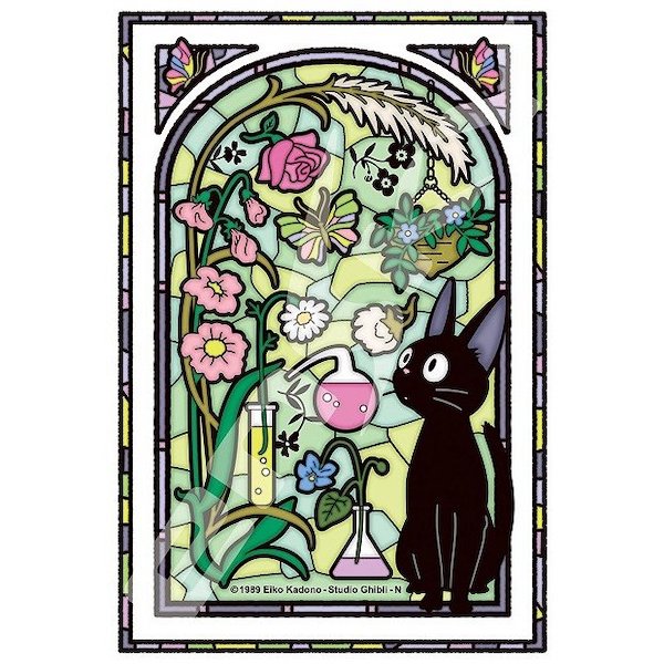 『日本製』宮崎駿 魔女宅急便126pcs 透明壓克力彩繪拼圖 台南好玩.日本商品.日本正版.日本代購.日本雜貨.龍貓娃娃.宮崎駿周邊商品.魔女宅急便.神隱少女.無臉男.霍爾移動城堡.波妞.史努比.角落生物.拼圖.Peko牛奶妹.迪士尼