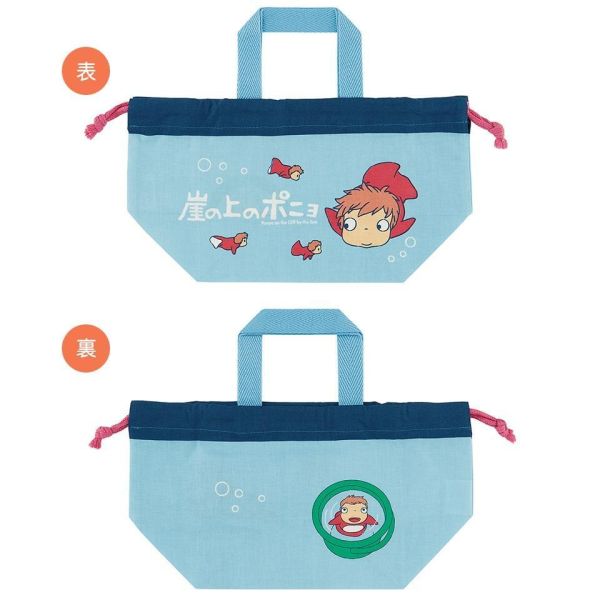 『日本製 』崖上的波妞 便當提袋/束口提袋 
