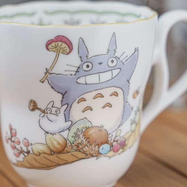 宮崎駿 Noritake 龍貓骨瓷馬克杯 台南好玩.日本商品.日本正版.日本代購.日本雜貨.龍貓娃娃.宮崎駿周邊商品.魔女宅急便.神隱少女.無臉男.霍爾移動城堡.波妞.史努比.角落生物.拼圖.Peko牛奶妹.迪士尼