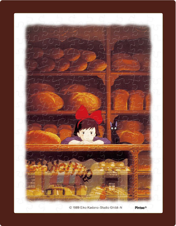 宮崎駿 魔女宅急便-麵包店 150pcs迷你畫框拼圖 台南好玩.日本商品.日本正版.日本代購.日本雜貨.龍貓娃娃.宮崎駿周邊商品.魔女宅急便.神隱少女.無臉男.霍爾移動城堡.波妞.史努比.角落生物.拼圖.Peko牛奶妹.迪士尼.
