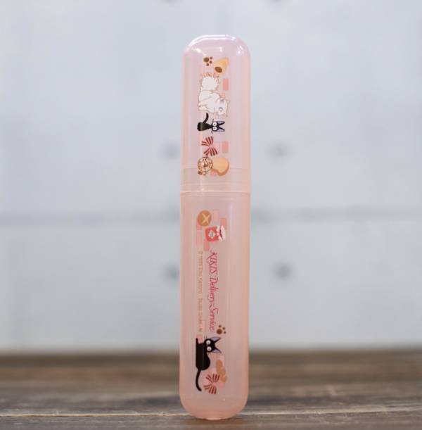 宮崎駿 魔女宅急便 牙刷專用盒/外出收納盒 台南好玩.日本商品.日本正版.日本代購.日本雜貨.龍貓娃娃.宮崎駿周邊商品.魔女宅急便.神隱少女.無臉男.霍爾移動城堡.波妞.史努比.角落生物.拼圖.Peko牛奶妹.迪士尼.
