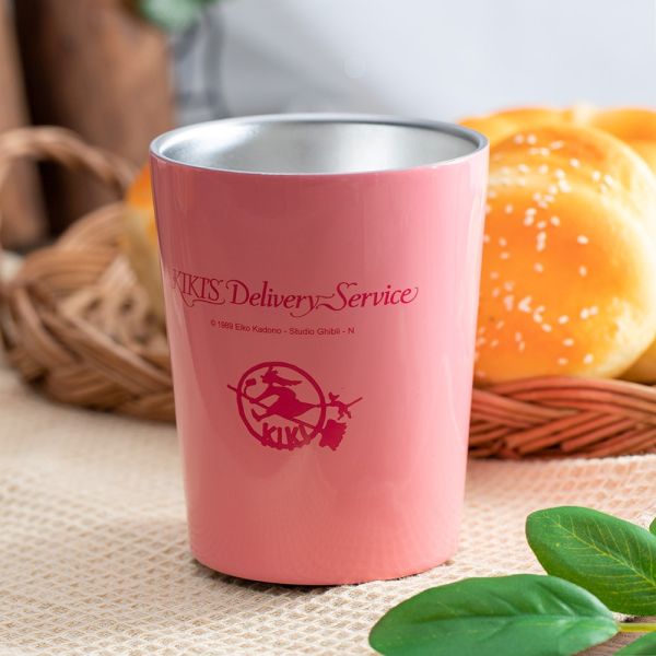 魔女宅急便-琪琪 便利商店咖啡 兩用杯/不鏽鋼保溫保冷杯-240ml 