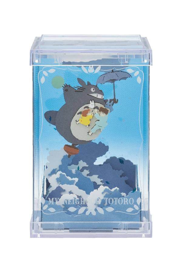 宮崎駿 龍貓 DIY系列迷你紙劇場-月光夜行 台南好玩.日本商品.日本正版.日本代購.日本雜貨.龍貓娃娃.宮崎駿周邊商品.魔女宅急便.神隱少女.無臉男.霍爾移動城堡.波妞.史努比.角落生物.拼圖.Peko牛奶妹.迪士尼