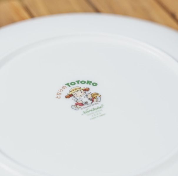 宮崎駿 日本製』Noritake 龍貓 骨瓷磁盤23cm-3J